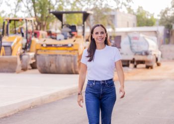 Ana Paty Peralta lleva justicia social y obras a colonias de Cancún