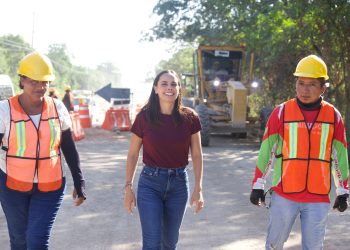 Inversión histórica en obra pública gracias a Ana Paty Peralta