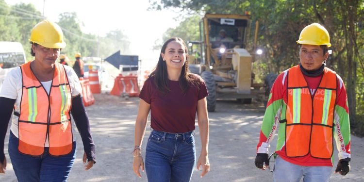 Inversión histórica en obra pública gracias a Ana Paty Peralta