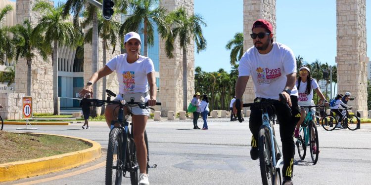 Arte, deporte y participación, promueve Ana Paty Peralta en Cancún