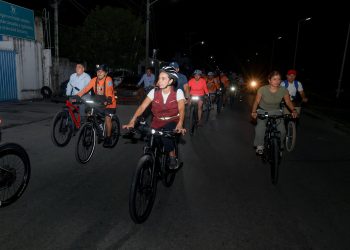 Ana Paty Peralta celebra el Día Mundial sin Auto con “Rodando Cancún”
