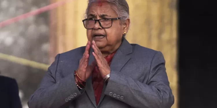 Primera ministra de Nepal prepara elecciones para marzo 2026