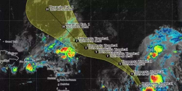 Temporada de ciclones 2025: depresión tropical Siete se forma