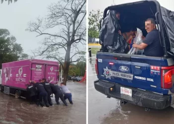 Onda tropical 33 genera fuertes lluvias y alerta en Cancún