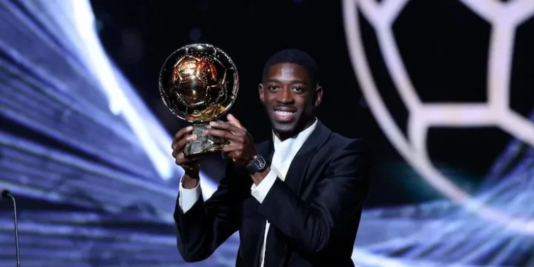 Ousmane Dembélé se corona con Balón de Oro 2025