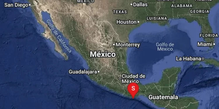 Sismo de magnitud 4.7 se registra en San Pedro Pochutla, Oaxaca