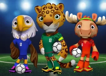 Revelan a Maple, Zayu y Clutch, mascotas Copa del Mundo 2026