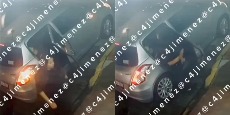 Mujer da a luz en calle GAM y abandona bebé; VIDEO