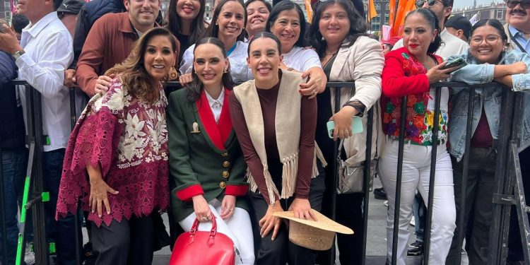 Ana Paty Peralta destaca unidad con el gobierno federal actual