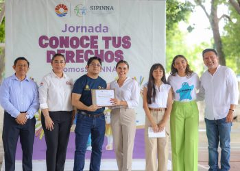 Ana Paty Peralta promueve derechos de la niñez en Cancún