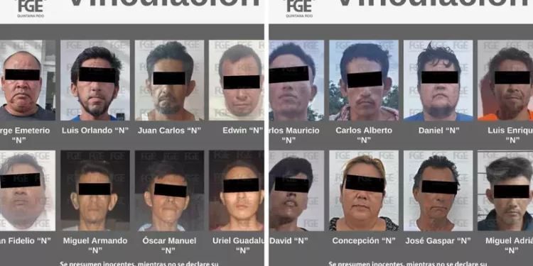 FGE vincula a 16 personas por presuntos delitos de narcomenudeo en Cancún