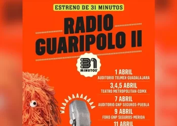 31 Minutos anuncia presentación en Cancún como parte de su tour 2026