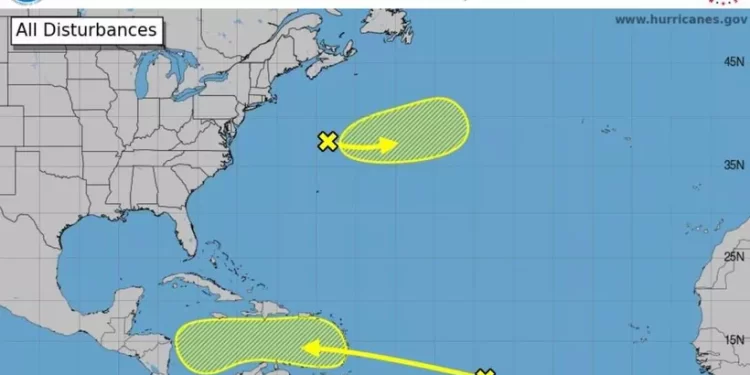 Activan vigilancia en Quintana Roo por potenciales ciclones en el Atlántico