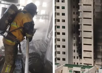 Incendio en Maioris Towers moviliza a bomberos en Puerto Cancún