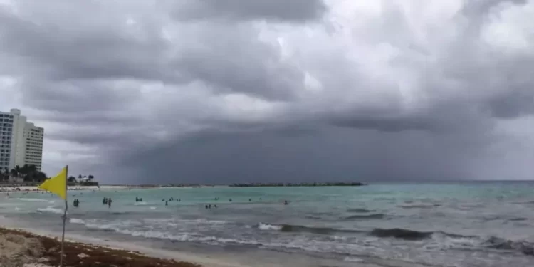 Clima en Cancún jueves 9 de octubre: Conagua prevé lluvias y tormentas