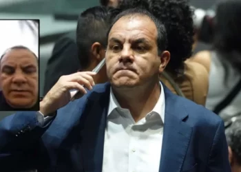 Captan a Cuauhtémoc Blanco jugando pádel mientras se realizaba sesión del Congreso