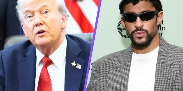 Donald Trump y Bad Bunny generan polémica tras declaraciones sobre el Super Bowl.