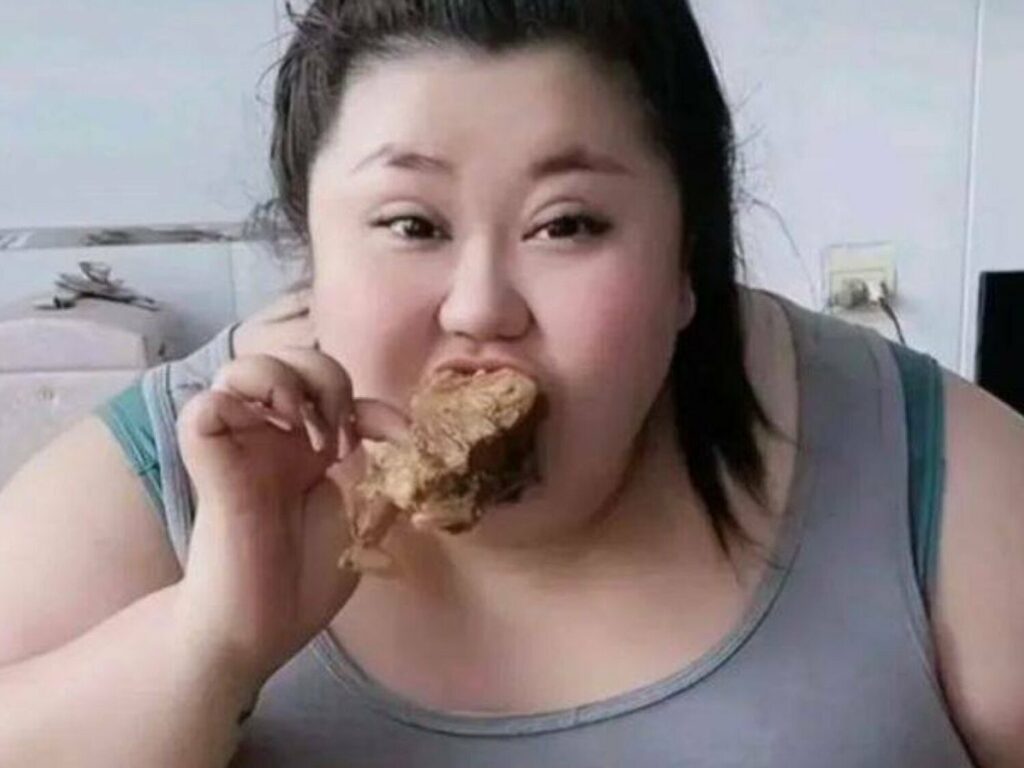 Pan Xiaoting influencer china reto comida