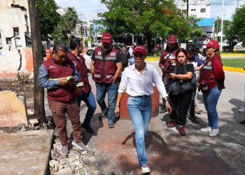 Ana Paty Peralta encabeza recuperación de predio abandonado en la SM 24