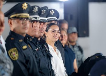 Ana Paty Peralta destaca nuevo impulso para la modernización policial en Cancún