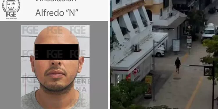 Vinculan a Alfredo “N” por extorsionar un negocio en la 5ta. Avenida de Playa del Carmen