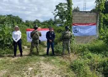 Aseguran enorme predio irregular en Bonfil tras denuncias