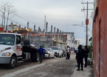 Vehículos recuperados en operativo de Cancún