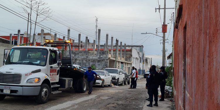 Vehículos recuperados en operativo de Cancún