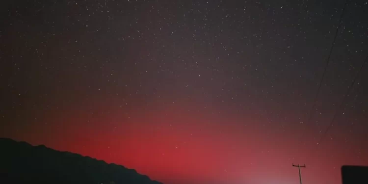 ¡Histórico! Auroras boreales sorprenden a Nuevo León