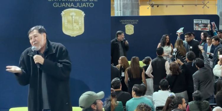 Me da lo mismo’: Noroña enfrenta abucheos en la Universidad de Guanajuato tras reclamos por casa de 12 mdp
