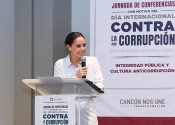 Ana Paty Peralta impulsa jornada anticorrupción en Cancún