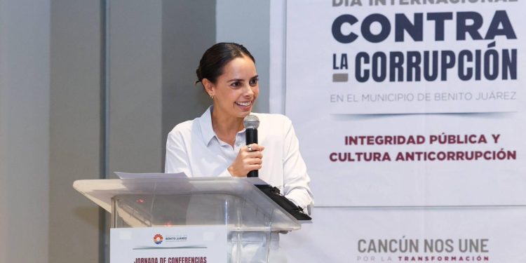 Ana Paty Peralta impulsa jornada anticorrupción en Cancún