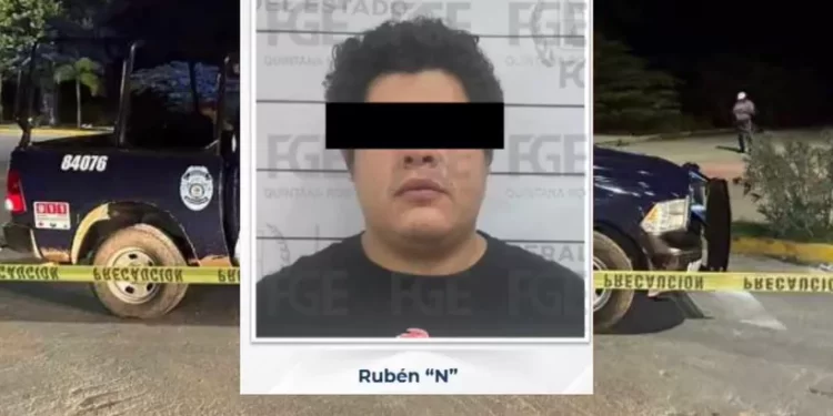 Vinculan a Rubén “N” por ejecución de guardia nocturno en Playa del Carmen