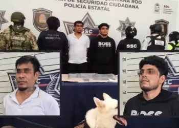 Cae pareja armada durante operativo en la carretera Chetumal–Bacalar