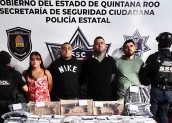 Detienen en Cancún a cuatro presuntos miembros de la delincuencia organizada