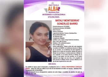Familia del Capi Pérez solicita apoyo para encontrar a mujer desaparecida en Cancún
