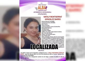Cancún: Fiscalía confirma muerte de Nataly Montserrat tras reporte de desaparición