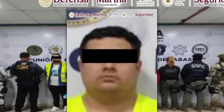 Detienen en Tabasco a ‘Luki’, señalado como operador del CJNG