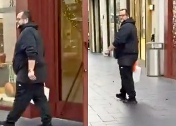 Captan a José Ramón López Beltrán, hijo de AMLO, en compras en la tienda de lujo Loro Piana
