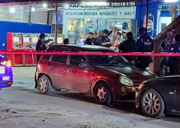 Violenta ejecución de pareja dentro de abarrotes en Corales