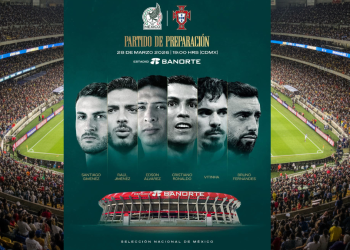Selección Mexicana entrenando rumbo al partido contra Portugal