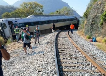 Descarrilamiento del Tren Interoceánico en Oaxaca deja más de una docena de heridos