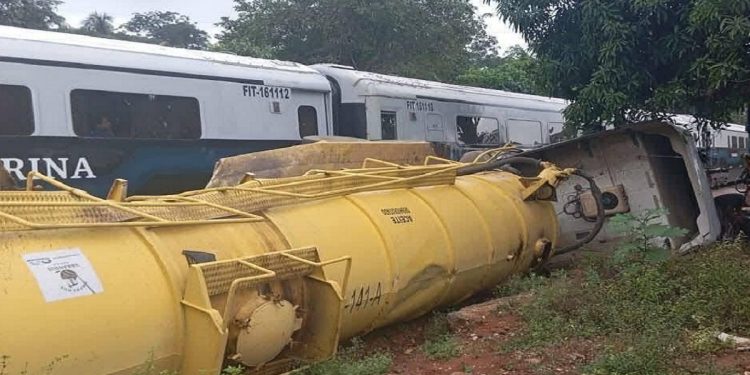 Choca tráiler contra el Tren Interoceánico en Chiapas; reportan segundo accidente