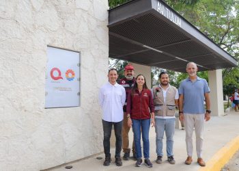 Ana Paty Peralta inaugura paraderos inclusivos en avenida Tulum