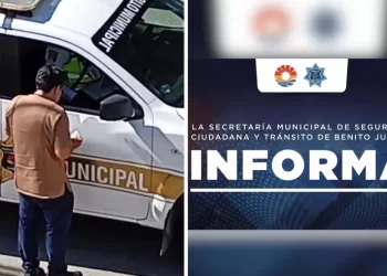 Separan a elemento de Tránsito por presunto soborno en Cancún