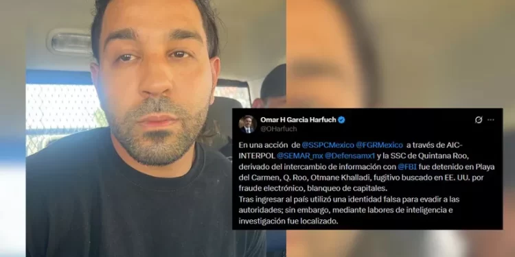 Detienen en Playa del Carmen a Otmane Khalladi, buscado por autoridades de Estados Unidos