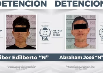 Caen dos presuntos extorsionadores en Chetumal