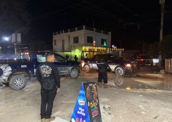 Balacera tras robo de camioneta activa operativo en Alfredo V. Bonfil