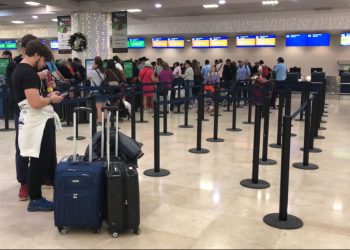 Cancelan 117 vuelos en el Aeropuerto de Cancún por nevadas en EU y Canadá