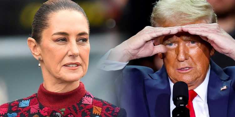 Sheinbaum contesta a Trump por llamar irrelevante al T-MEC y señala apoyo empresarial de EU